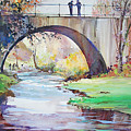 The Bridge Over Brewster Garden
