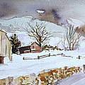 Winter Farm Country